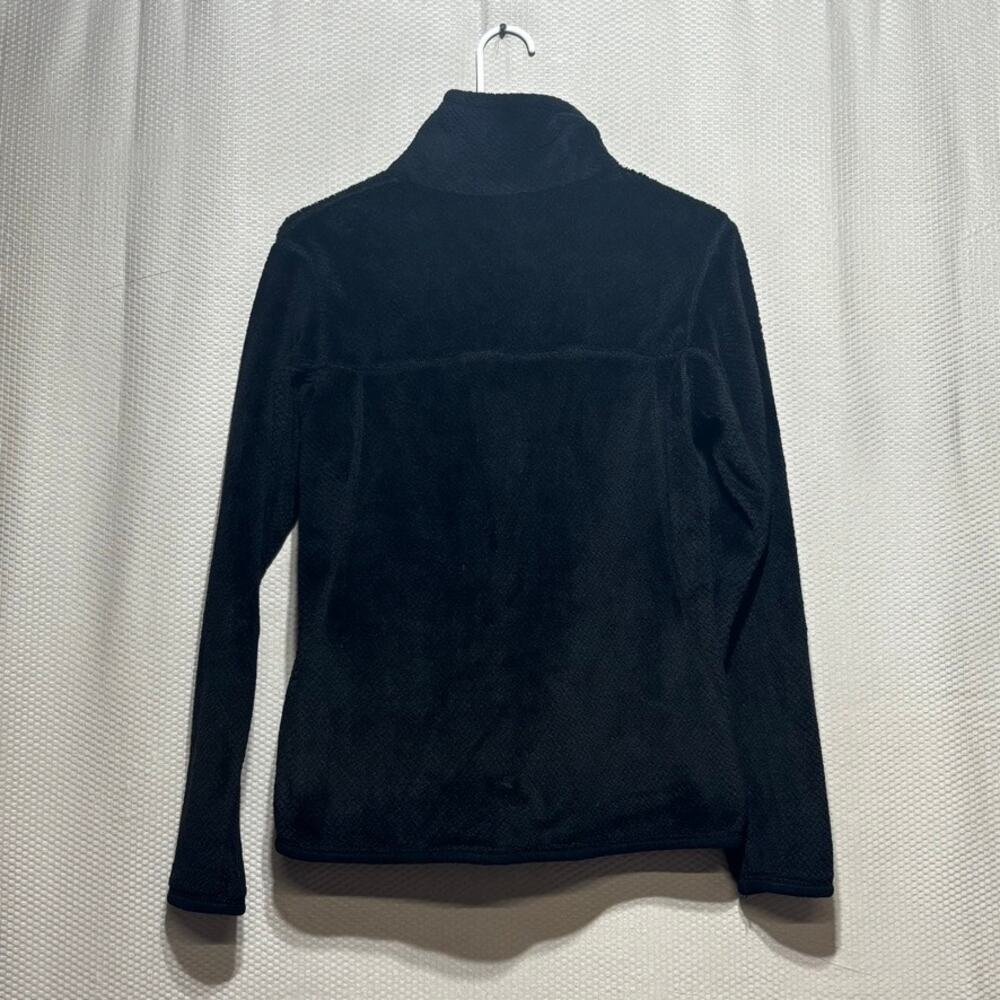 Patagonia Re-Tool Snap-T Fleece Pullover Womens Small Black Polartec Retro - Picture 6 of 6